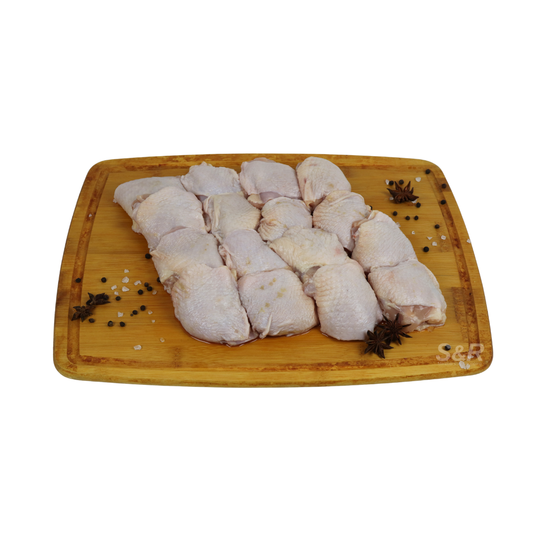 S&R Chicken Thigh Fillet Skin On approx 1.3kg